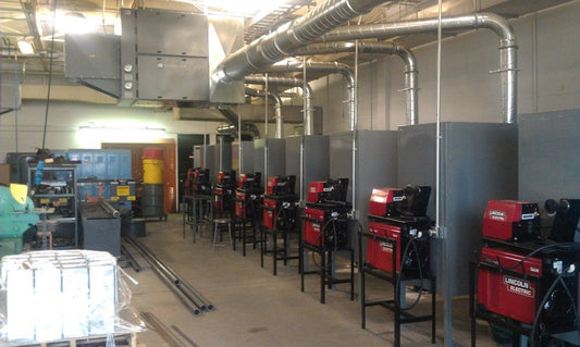 Welding and Technical Training Center Introduces Fume Collection System