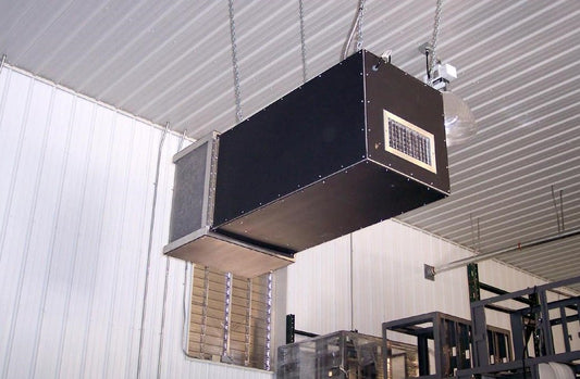 2000C Air Filtration Unit with Eyebolt hanging system