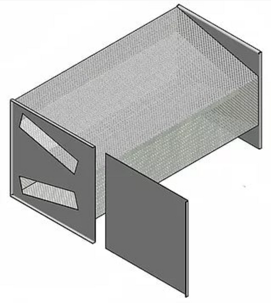 Carbon V-bank filled with 26lb of Carbon