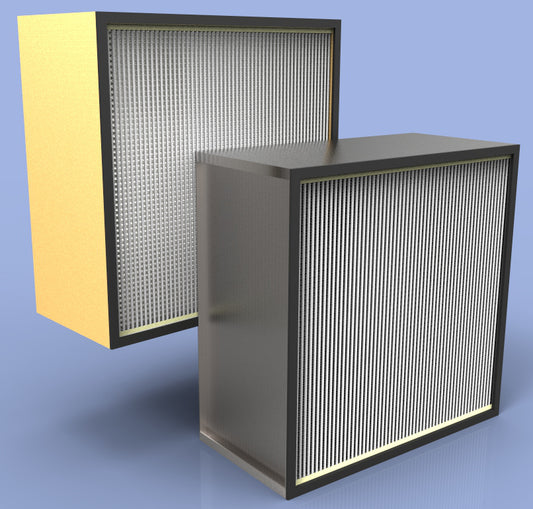 HEPA filter, Industrial Maid Replacement HEPA Filter FH12-2424, FH06-2424, FH122424, FH062424, Commercial Air Filtration System