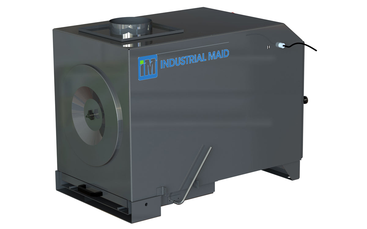 Industrial Maid DFC8 Dust and Fume Collector, auto body shop air filtration, auto body shop dust collection, machine shop dust collection, air purifier industrial, composite dust manufacturing, composite dust, air cleaner for machine shop,